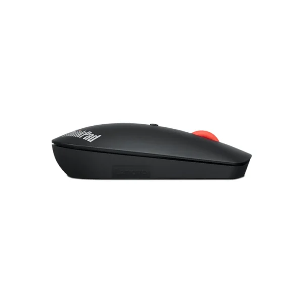 Mouse Lenovo ThinkPad silencioso, Sensor optico Azul, Interfaz Bluetooth, Color Negro