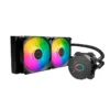 accmmlwd24ma18p.webp Refrigeracion líquida Cooler Master MasterLiquid 240L Core ARGB, Numero de ventiladores: 2