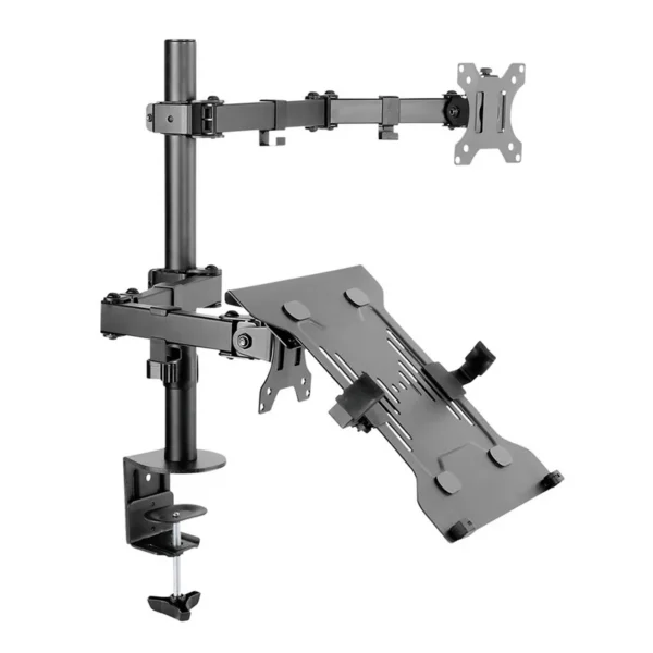 accspkspmm302.webp Soporte de escritorio para monitor + Laptop, o 2 monitores Speaka Professional SP-MM-302