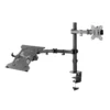 accspkspmm302_3.webp Soporte de escritorio para monitor + Laptop, o 2 monitores Speaka Professional SP-MM-302