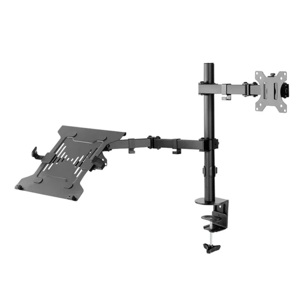 accspkspmm302_3.webp Soporte de escritorio para monitor + Laptop, o 2 monitores Speaka Professional SP-MM-302