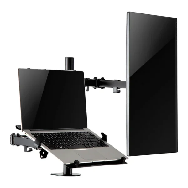 accspkspmm302_7.webp Soporte de escritorio para monitor + Laptop, o 2 monitores Speaka Professional SP-MM-302