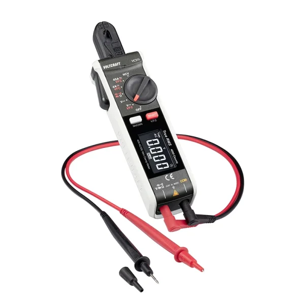 Pinza Amperimétrica VOLTCRAFT VC-371 Digital CAT III 600 V Pantalla (cuenta): 4000