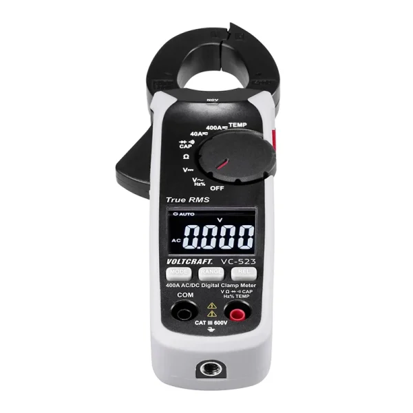 Pinza amperimétrica VOLTCRAFT VC-523 Digital CAT III 600 V Pantalla (cuenta): 4000