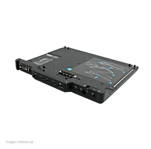 Base de Expansión HP 2740 Ultra-slim, USB / eSATA / VGA / LAN / DP / DVD / Audio.