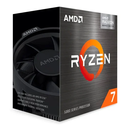 cpam4r75700g.webp Procesador AMD Ryzen 7 5700G, 3.80 / 4.60GHz, 16MB L3, 8-Core, AM4, 7nm, 65W.