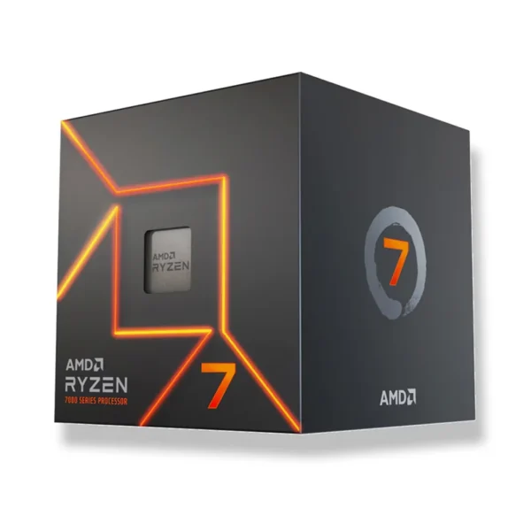 cpam5nr77700.webp Procesador AMD Ryzen 7 7700 3.8 / 5.3GHz, 32MB L3, 8-Cores, AM5, 65W.