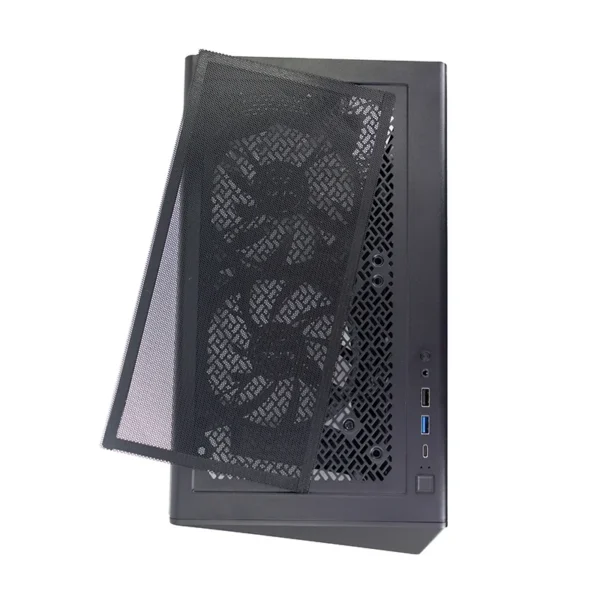 Case Gamer Teros TE-1321G, Mid Tower, USB 3.0 / USB 2.0, Audio, Ventilador RGB, Negro