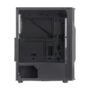 Case sin fuente gamer TEROS TE-1332G, ITX, M-ATX, ATX, 3.5 y 2.5 , negro