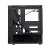 Case sin fuente gamer TEROS TE-1333G, ITX, M-ATX, ATX, 3.5 y 2.5 , negro