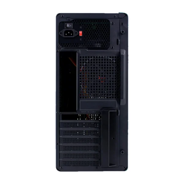 Case Teros TE-1037S, Factor de forma ATX, 250 W, USB 3.0 / 2.0, Audio, Negro.