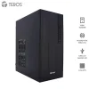 Case TEROS TE-1034S, Mini Tower ATX, 250 W, USB 3.0 / 2.0, audio HD, negro