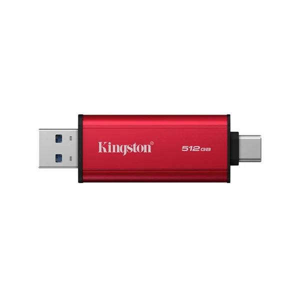 Unidad en estado sólido Dual Portatil Kingston 512GB, Interfaz USB-A, USB-C, USB 3.2 Gen 2