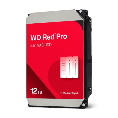 hdiwd122kfbx.webp Disco duro Western Digital Red Pro NAS, WD122KFBX 12TB SATA 6Gb/s 7200rpm 3.5 512MB Cache