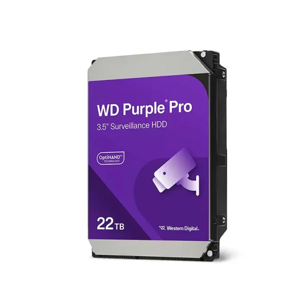 Disco duro Western Digital WD Purple Pro 22TB, SATA, 7200 rpm, 3.5 , 512MB Cache
