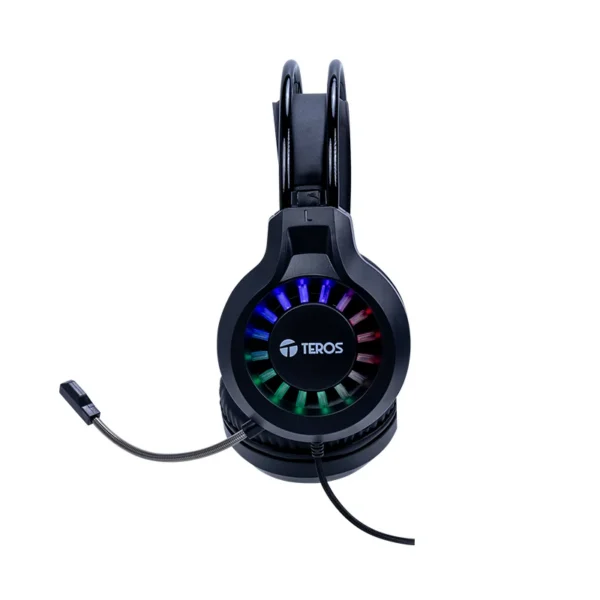 Kit gamer 4 en 1 Teclado + Mouse + Auriculares + Mousepad TEROS TE-5016S