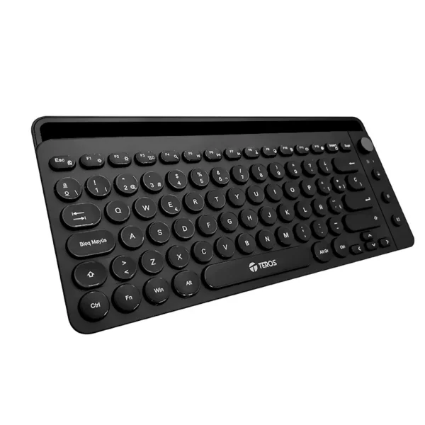 kbte4064n_3.webp Teclado inalámbrico TEROS TE-4064N, 2.4 GHz, bluetooth 3.0 / 5.2, 80 teclas, negro