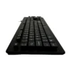 Teclado lavable TEROS TE-4065N, IPX7, USB, negro