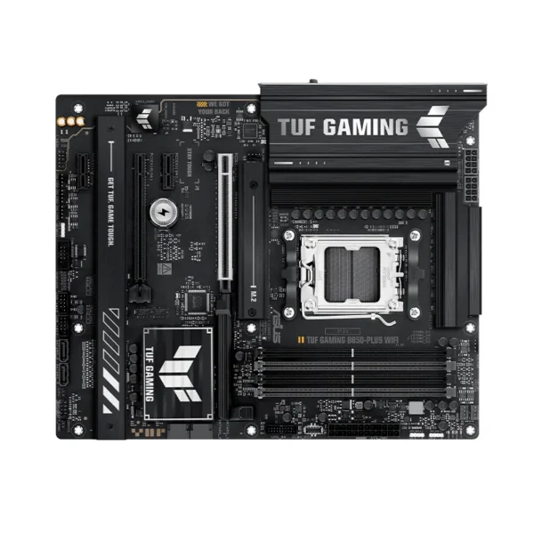 mbasb850pluswf.webp Motherboard ASUS TUF GAMING B850-PLUS WIFI , Chipset AMD B850, Socket AMD AM5, ATX