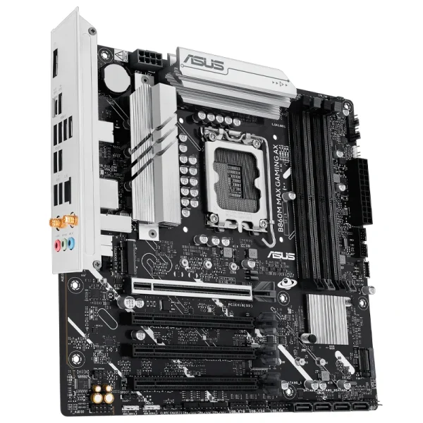 Motherboard ASUS B860M MAX GAMING AX, Chipset Intel B860, LGA 1851, DP, mATX