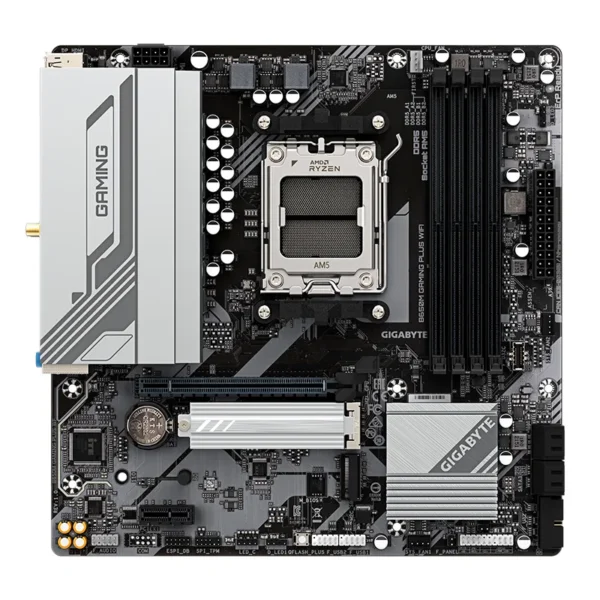 mbgbb650mgmgpwf.webp Motherboard Gigabyte B650M GAMING PLUS WIFI, Chipset AMD B650, Socket AMD AM5, mATX