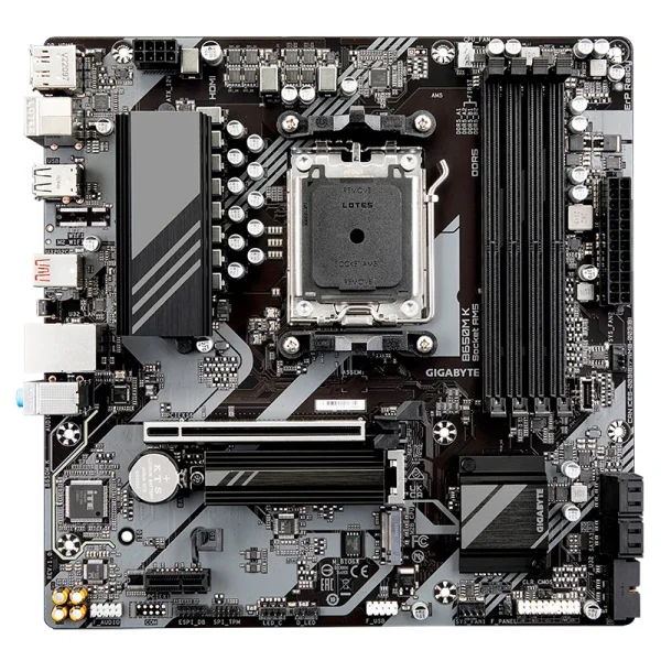 Motherboard Gigabyte B650M K, AM5, DDR5, HDMI, DP, HD Audio.