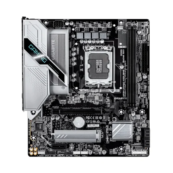 mbgbh810mgmwfg5_2.webp Motherboard GIGABYTE H810M GAMING WIFI6 GEN5, Chipset Intel H810, LGA1851, HDMI, DP, mATX