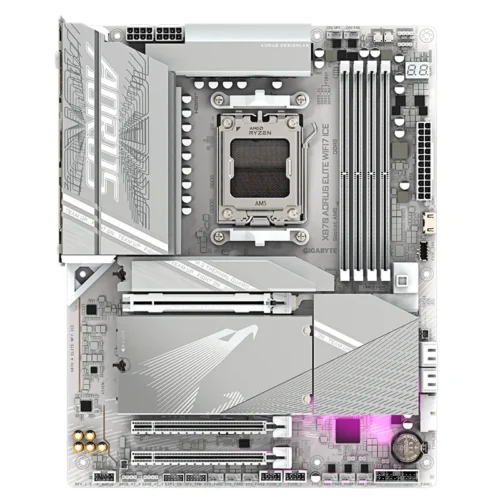 mbgbx870aelwf7i.webp Motherboard GIGABYTE X870 AORUS ELITE WIFI7 ICE, Chipset AMD X870, Socket AMD AM5, ATX