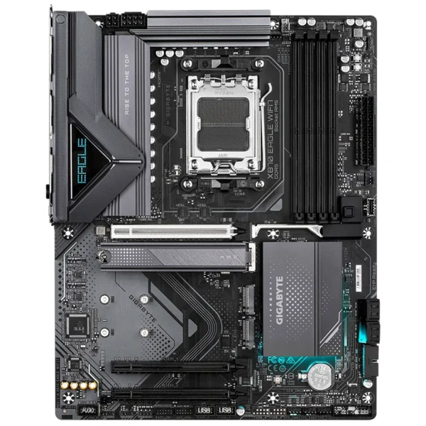mbgbx870eagwf7.webp Motherboard GIGABYTE X870 EAGLE WIFI7, Chipset AMD X870, Socket AMD AM5, ATX
