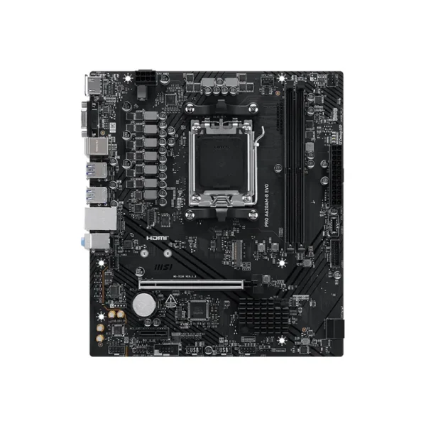 Motherboard MSI PRO A620AM-B EVO, Chipset AMD A620A, Socket AM5, HDMI, VGA, mATX