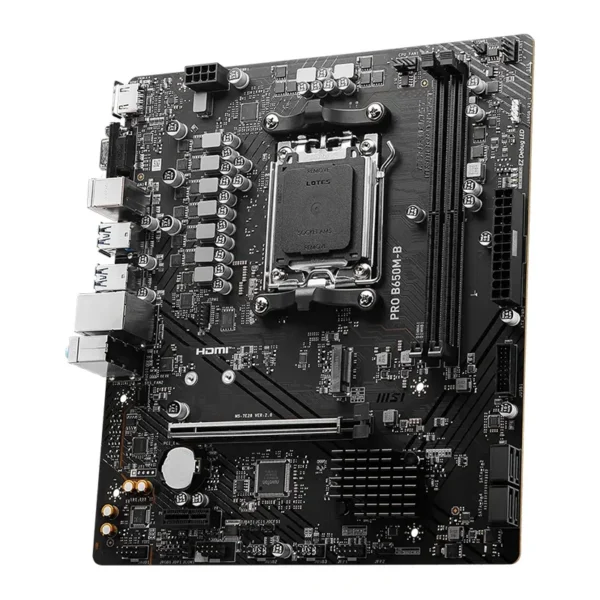 Motherboard MSI PRO B650M-B, Chipset AMD B650, Socket AMD AM5, mATX