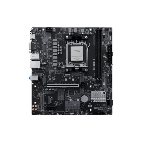 Motherboard MSI PRO B840M-B, Chipset AMD B840, Socket AMD AM5, mATX