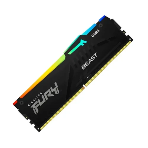 me32kf564c32brg.webp Memoria DIMM Kingston Fury Beast, 32GB DDR5-6400, PC5-51200 CL32, 2Rx8, 1.4V, 288-pin, RGB