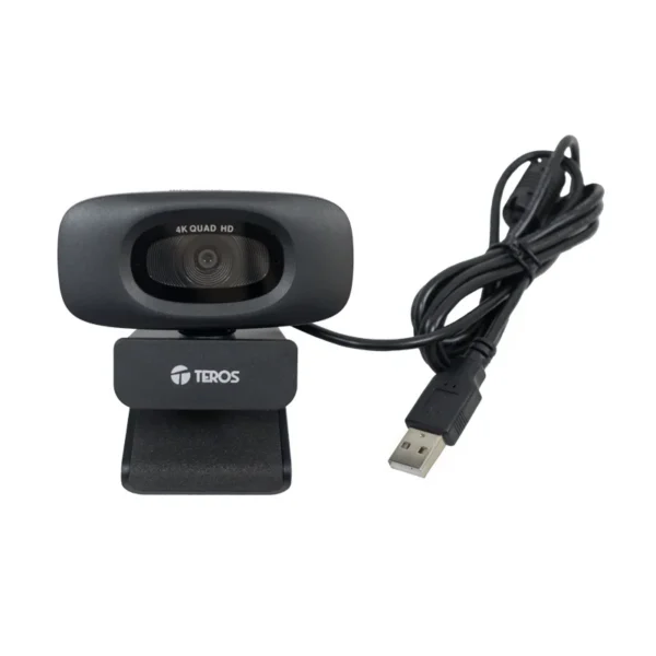 mmte9073n.webp Webcam TEROS TE-9073N, 4K, micrófono incorporado, USB 2.0