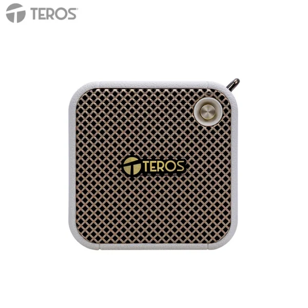 mmteleg6051bg.webp Parlante inalámbrico TEROS Legacy 6051, 8W, BT 5.3, 1500 mAh, USB, TF, Aux, Beige
