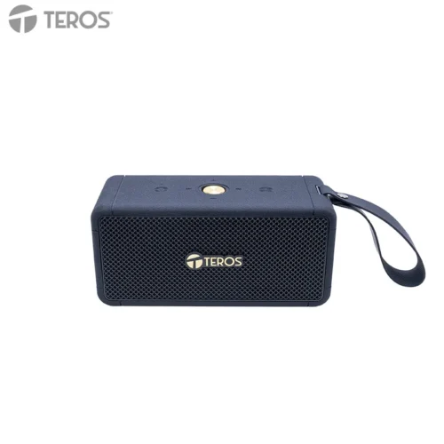 Parlante inalámbrico TEROS Legacy 6052, 8W, BT 5.3, 4000 mAh, USB, TF, Aux, Negro