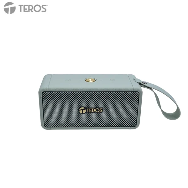 mmteleg6052gr.webp Parlante inalámbrico TEROS Legacy 6052, 8W, BT 5.3, 4000 mAh, USB, TF, Aux, Verde