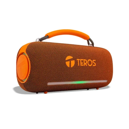 mmvp6049or.webp Parlante Inalámbrico Teros Vibe VB-6049OR, 60W, BT 5.3, 4000 MAH, USB, Luces LED, Naranja