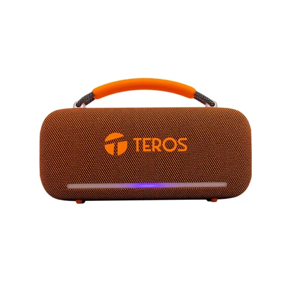 mmvp6049or_3.webp Parlante Inalámbrico Teros Vibe VB-6049OR, 60W, BT 5.3, 4000 MAH, USB, Luces LED, Naranja