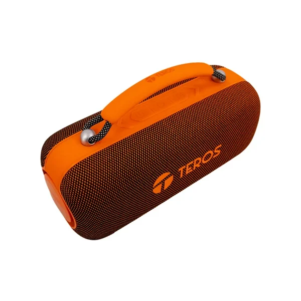 mmvp6049or_6.webp Parlante Inalámbrico Teros Vibe VB-6049OR, 60W, BT 5.3, 4000 MAH, USB, Luces LED, Naranja