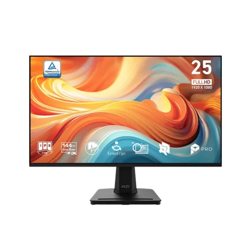 mo25msmp251e14l.webp Monitor Plano Gaming MSI PRO MP251 E14L, 24.5 FHD IPS, 144Hz, HDMI x1, VGA x1