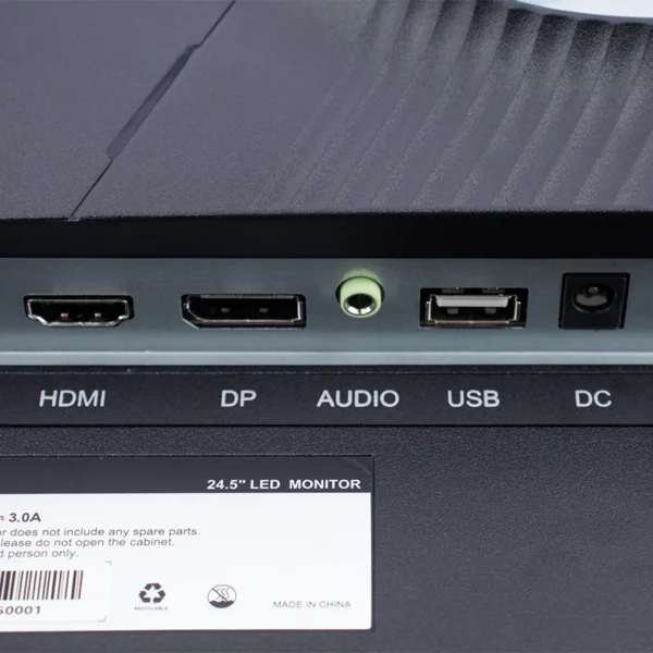 Monitor plano gaming TEROS TE-2475G, 24.5 FHD VA, 180Hz, 1ms, HDMI, DP, Audio out