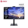 mon27fte2715cs.webp Monitor Plano Corporativo TEROS TE-2715CS, QHD IPS, 100Hz, HDMI, DP, Audio Out, Cámara 5MP