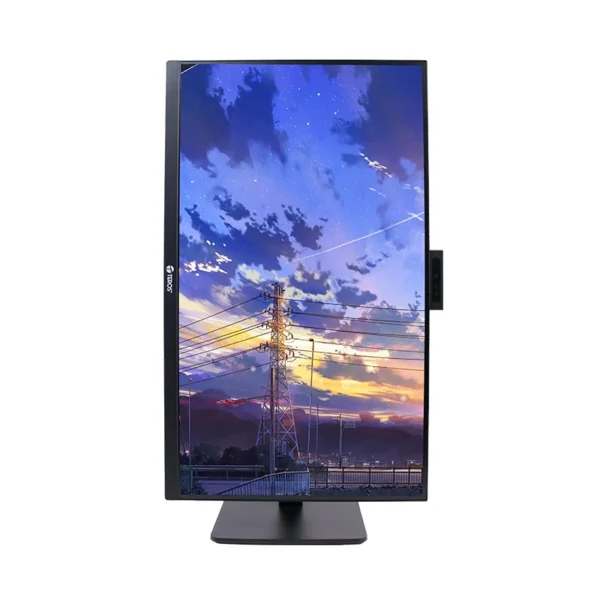 mon27fte2715cs_4.webp Monitor Plano Corporativo TEROS TE-2715CS, QHD IPS, 100Hz, HDMI, DP, Audio Out, Cámara 5MP
