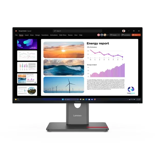 monle64b2gar1la.webp Monitor Plano Lenovo ThinkVision P24Q-40, 23.8 QHD/IPS/HDMI/DP/DP-OUT/USB-A/USB-B/USB-C