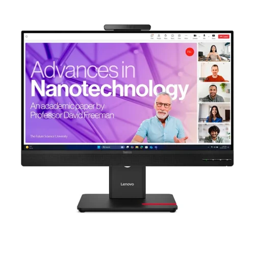 monle64b6mar1la.webp Monitor Lenovo ThinkVision T24-4v, 23.8 WLED FHD/IPS/HDMI/DP/VGA/USB-A x3/USB-B/USB-C