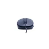 Mouse óptico TEROS TE-1243S, 2000 DPI, USB, 4 botones, azul
