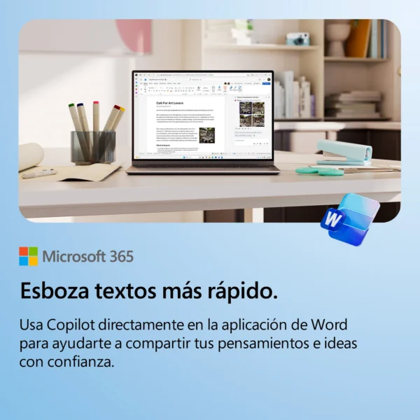 Licenciamiento Virtual (ESD) Microsoft 365 Personal (Licencia de 12 meses / 1 usuario)
