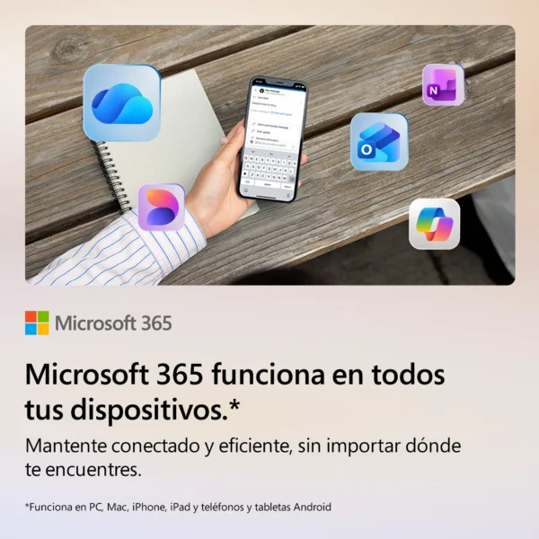 Licenciamiento Virtual (ESD) Microsoft 365 Personal (Licencia de 12 meses / 1 usuario)