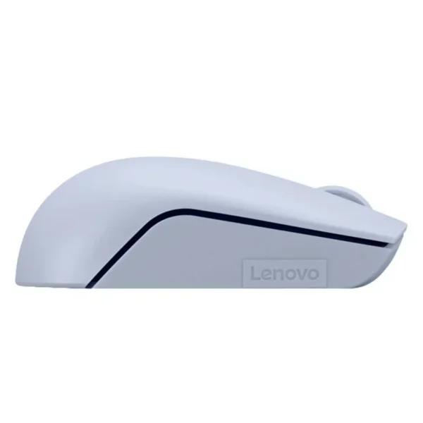 Mouse Inalambrico Compacto Lenovo 300, Color Azul Escarcha.